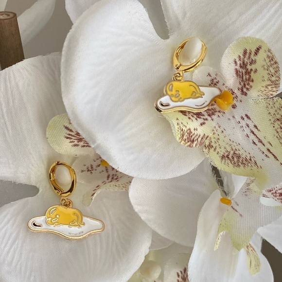 Funky egg earrings - Picture 4 of 6